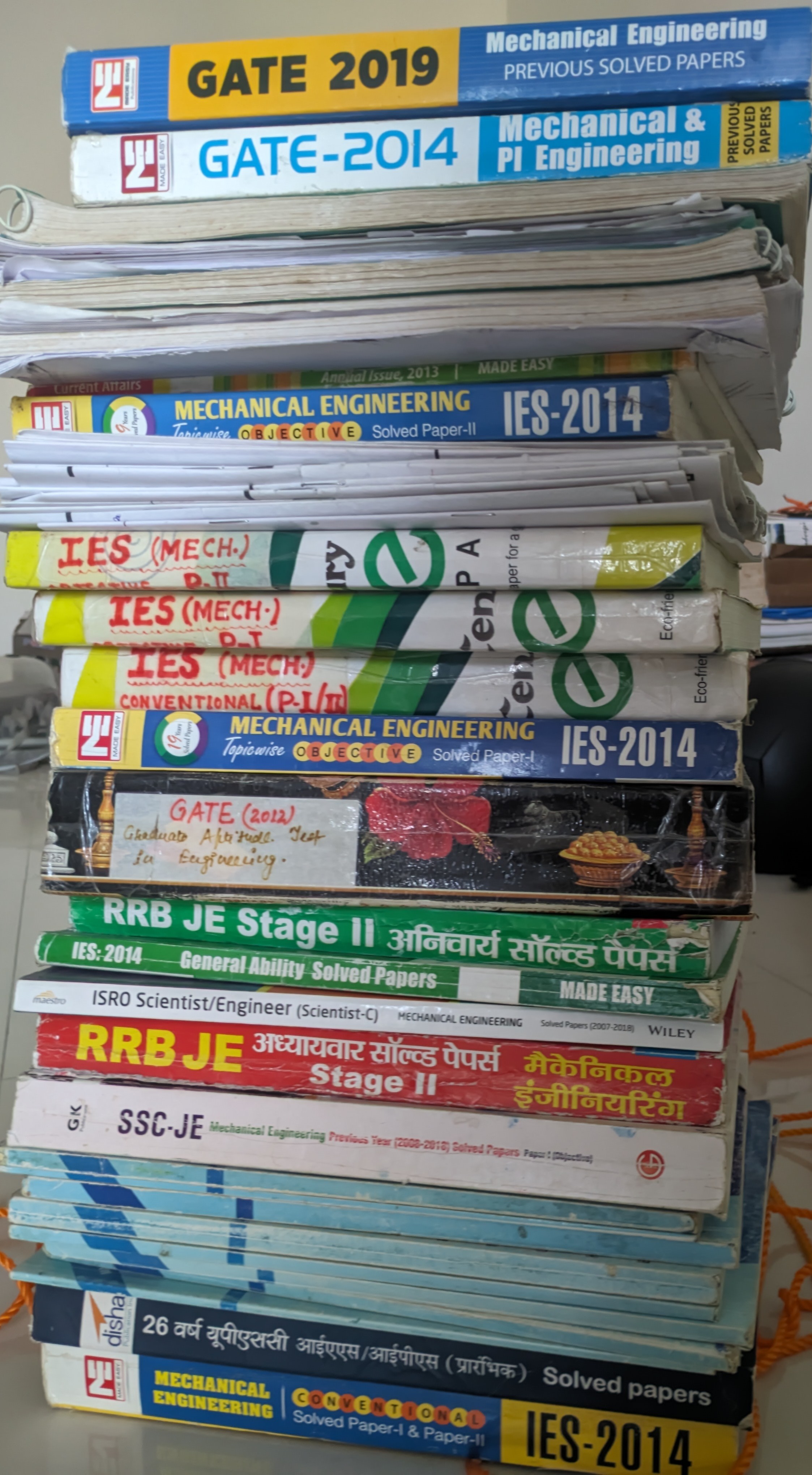 Used books' photos